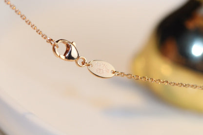 [Radiant Gem]¯JEUX MALACHITE 1 DIAMOND PINK GOLD NECKLACE