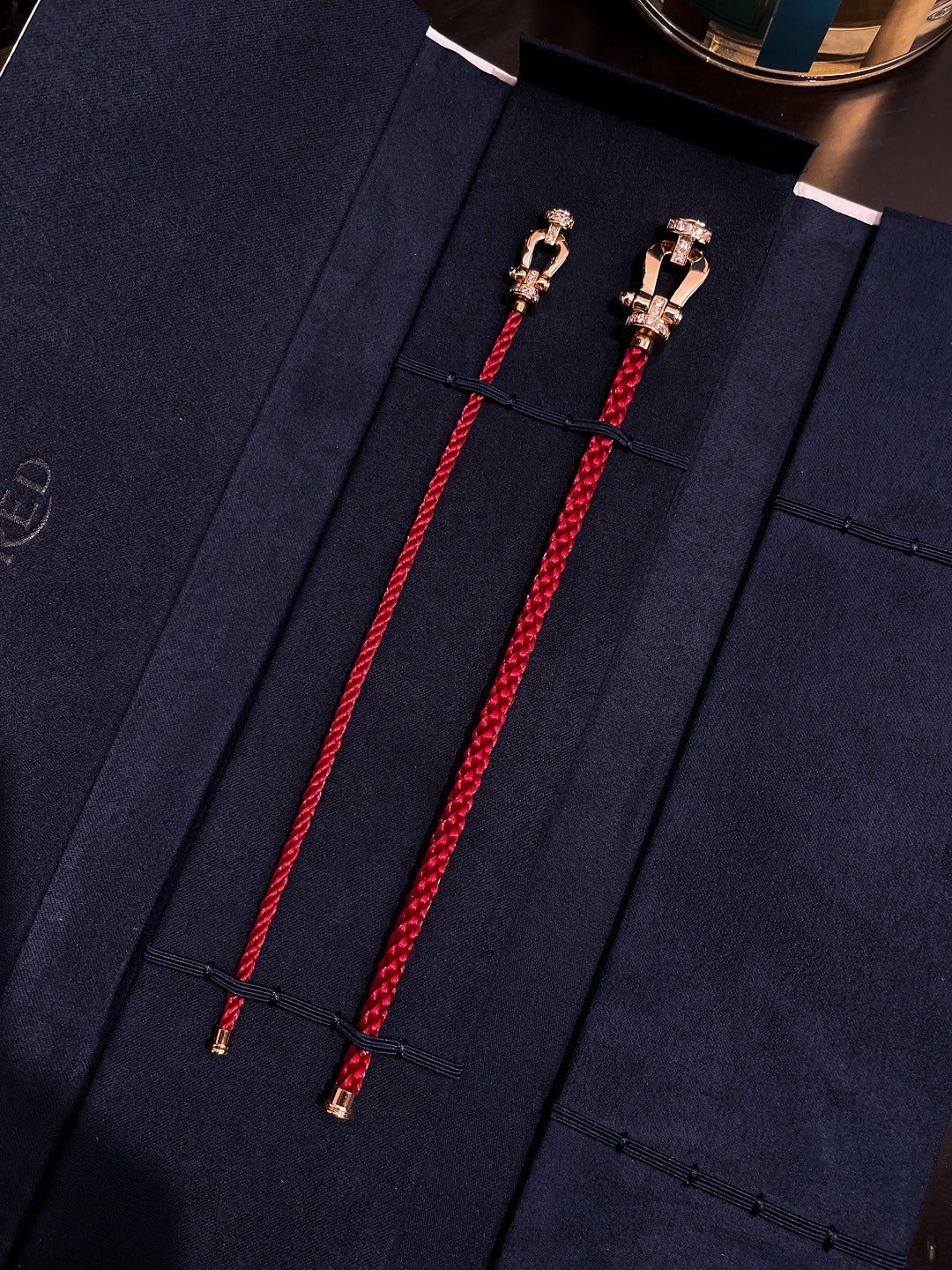 [Radiant Gem]¯FORCE 10 HALF DIAMOND PINK GOLD RED CORDERI LARGE AND MEDIUM MODEL