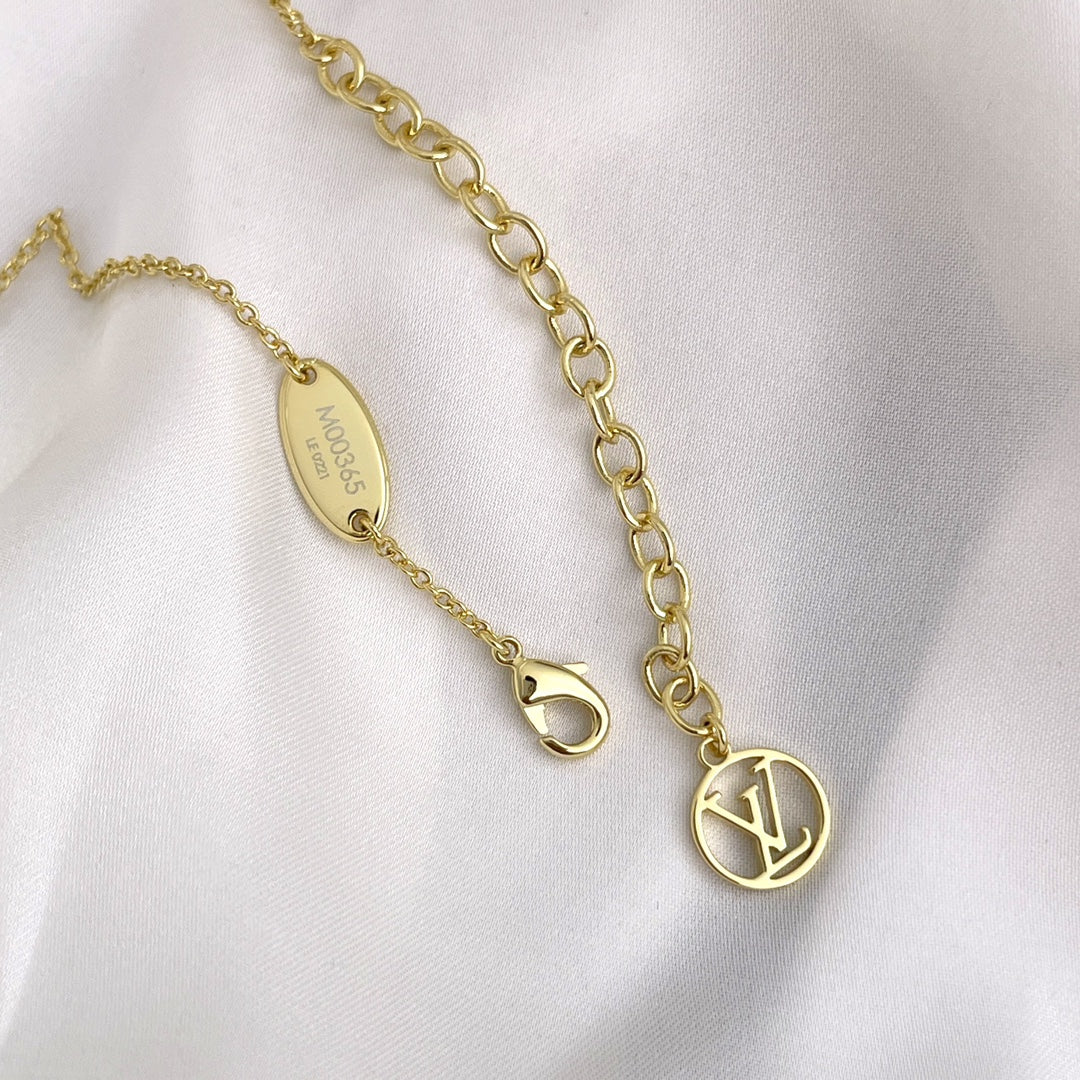 [Radiant Gem]¯LOUISETTE GOLD NECKLACE