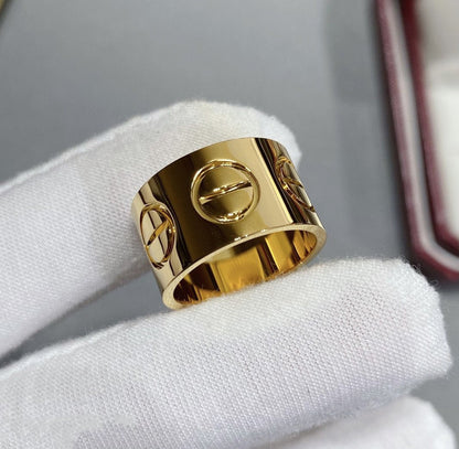[Radiant Gem]¯LOVE 11MM LARGE RING