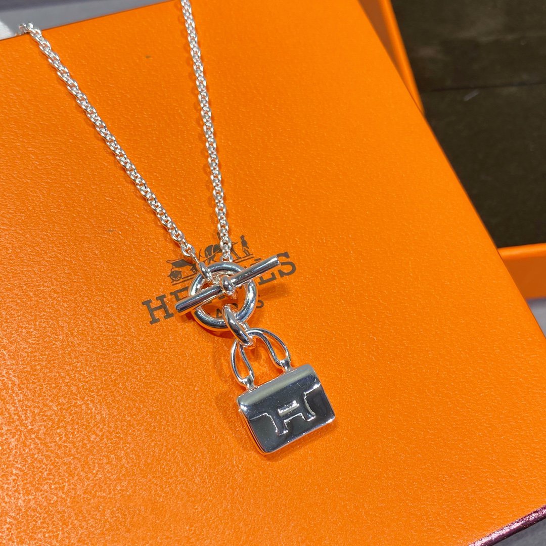 [Radiant Gem]¯CONSTANCE PEDANT SILVER NECKLACE