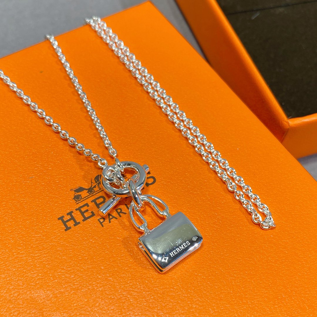 [Radiant Gem]¯CONSTANCE PEDANT SILVER NECKLACE