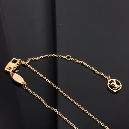 [Radiant Gem]¯COLOR BLOSSOM PINK MOP SUN GOLD NECKLACE