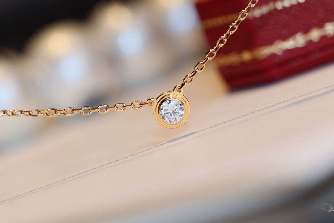 [Radiant Gem]¯DAMOUR DIAMOND NECKLACE