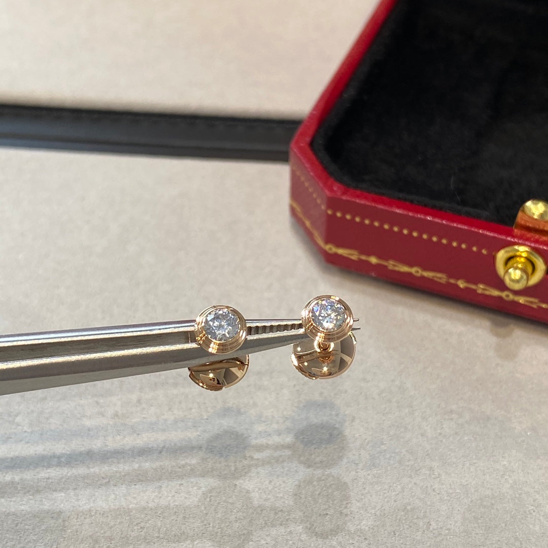 [Radiant Gem]¯DAMOUR DIAMOND EARRINGS