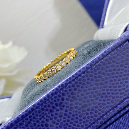 [Radiant Gem]¯BEE LOVE DIAMOND PAVED SMALL RING