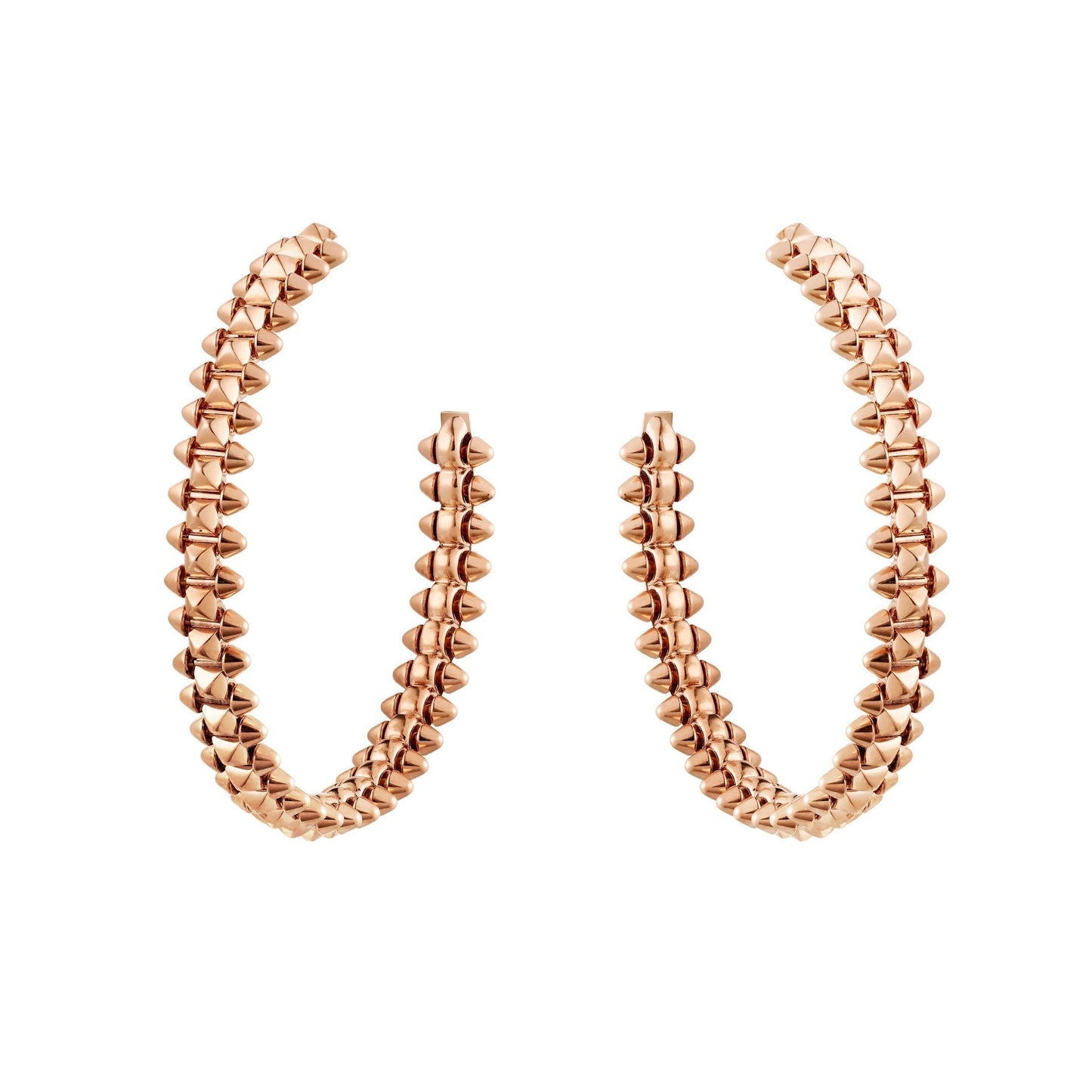 [Radiant Gem]¯CLASH LARGE HOOP EARRINGS