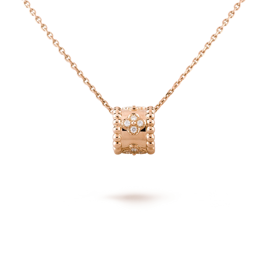 [Radiant Gem]¯PERLEE PEDANT NECKLACE GOLD / ROSE GOLD