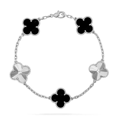 [Radiant Gem]New CLOVER 5 MOTIF ONYXS BRACELET COLLECTION