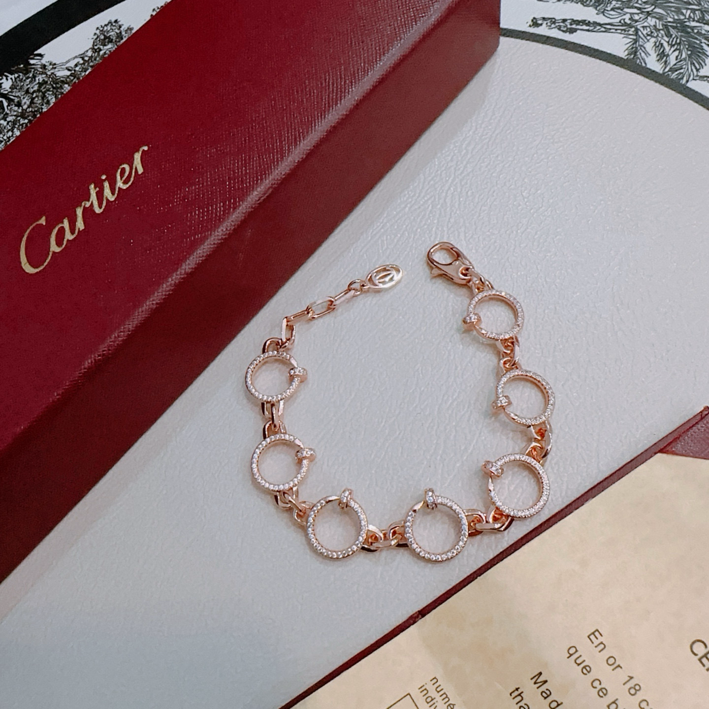 [Radiant Gem]¯LOVE&JUSTE BRACELET DIAMONDS