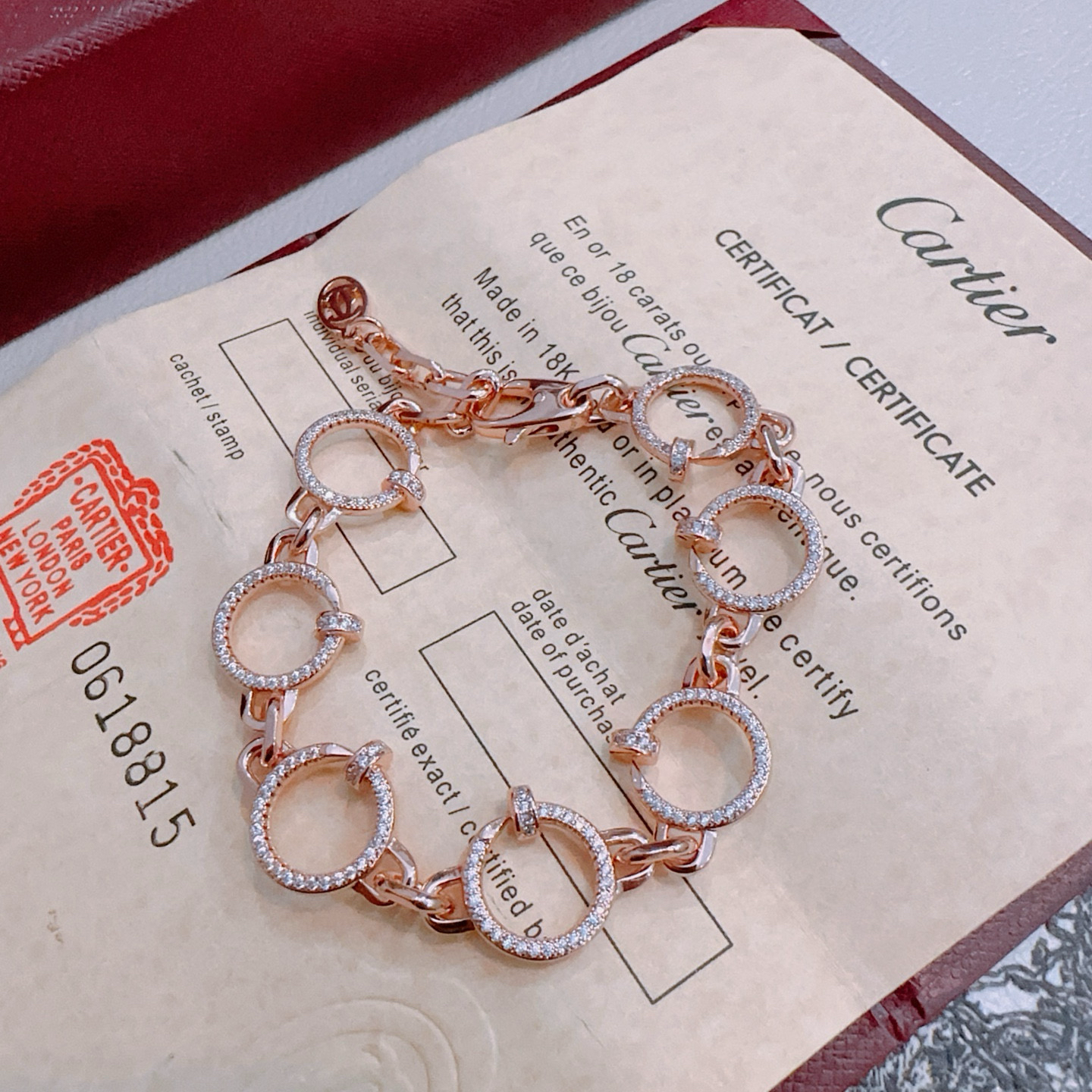 [Radiant Gem]¯LOVE&JUSTE BRACELET DIAMONDS