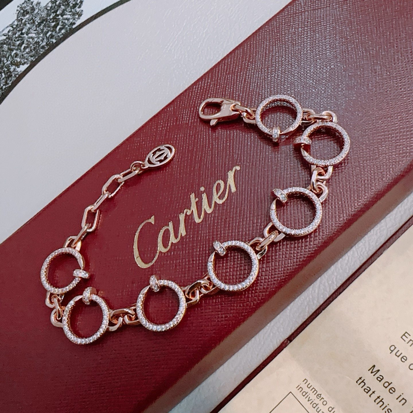 [Radiant Gem]¯LOVE&JUSTE BRACELET DIAMONDS
