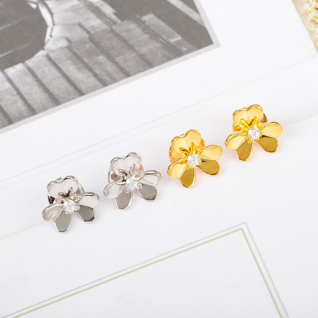 [Radiant Gem]¯FRIVOLE MINI FLOWER EARRINGS