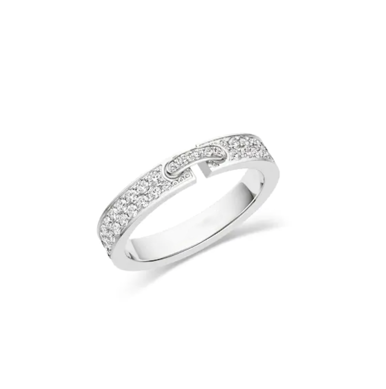 [Radiant Gem]¯ALLIANCE LIENS VIDENCE PAVED DIAMOND 4MM RING