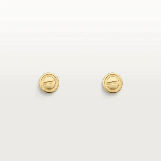 [Radiant Gem]¯LOVE EARRINGS GOLD 10MM