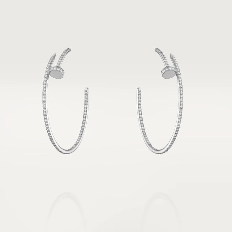 [Radiant Gem]¯JUSTE EARRINGS FULL DIAMONDS 1.8MM