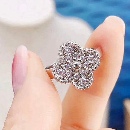 [Radiant Gem]¯CLOVER DIAMOND RING