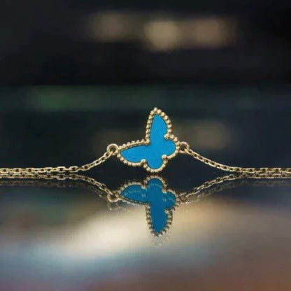 [Radiant Gem]¯BUTTERFLY TURQUOISE BUTTERFLY BRACELET