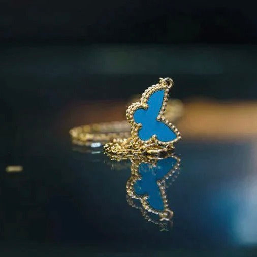 [Radiant Gem]¯BUTTERFLY TURQUOISE BUTTERFLY BRACELET