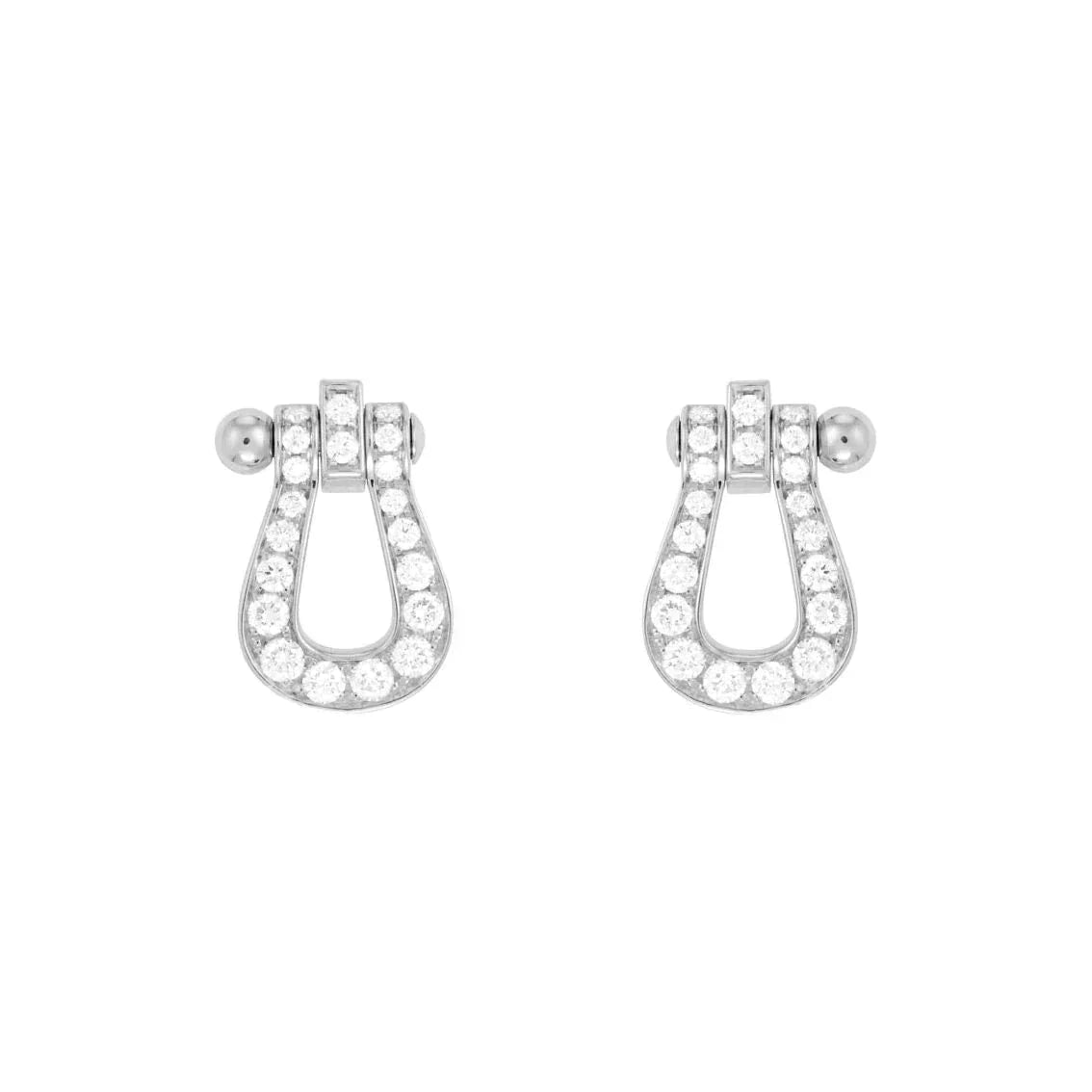 [Radiant Gem]¯FORCE 10 FULL DIAMOND STUD EARRINGS MINI MODEL