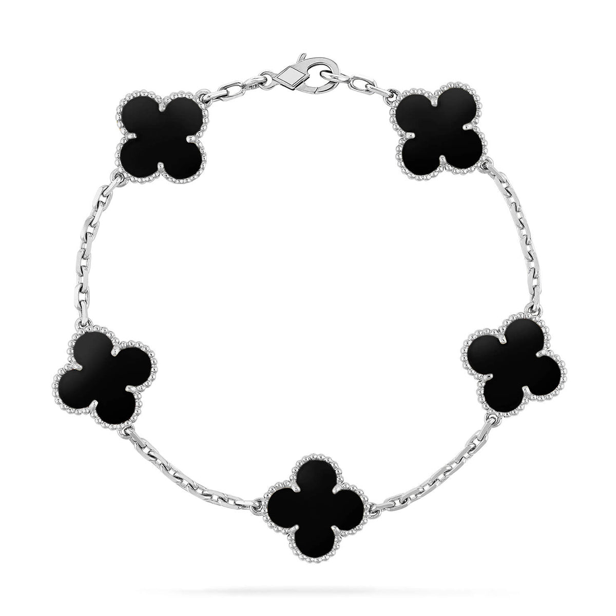 [Radiant Gem]New CLOVER 5 MOTIF ONYXS BRACELET COLLECTION