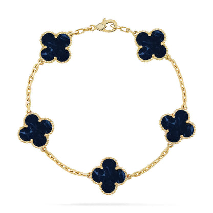 [Radiant Gem]New CLOVER 5 MOTIF PIETERSITE BRACELET COLLECTION