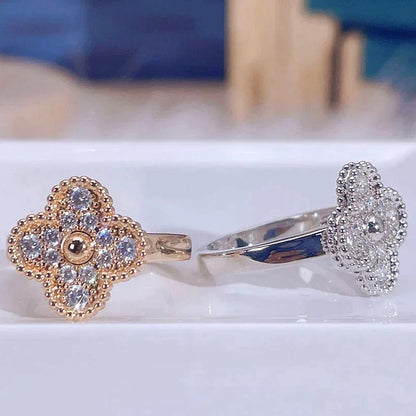 [Radiant Gem]¯CLOVER DIAMOND RING