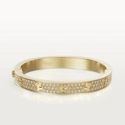 [Radiant Gem]¯LOVE BRACELET 6.1MM DIAMOND-PAVED