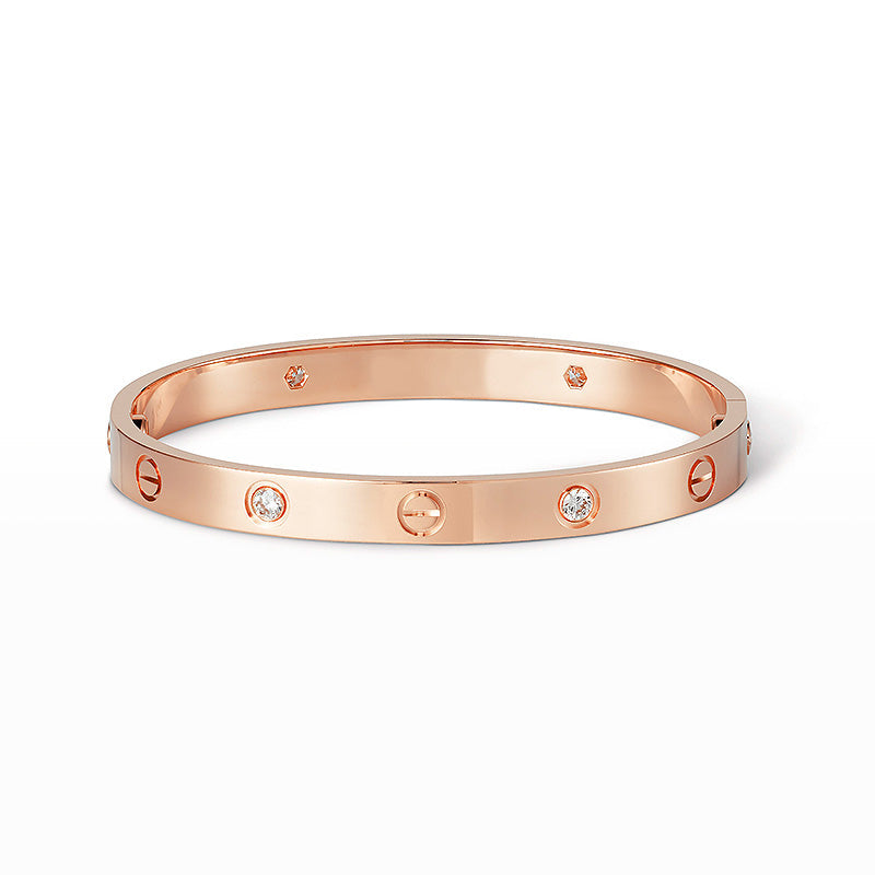 [Radiant Gem]¯LOVE BRACELET 6.1MM 4 DIAMONDS