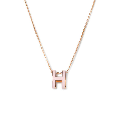 [Radiant Gem]¯POP H PEDANT PINK GOLD