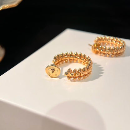 [Radiant Gem]¯CLASH SMALL HOOP EARRINGS