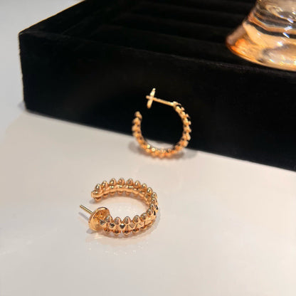 [Radiant Gem]¯CLASH SMALL HOOP EARRINGS