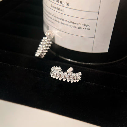 [Radiant Gem]¯CLASH SMALL HOOP EARRINGS