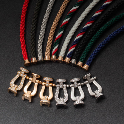 [Radiant Gem]¯FORCE LARGE HORSESHOE NO DIAMOND BRACELET ROSE GOLD
