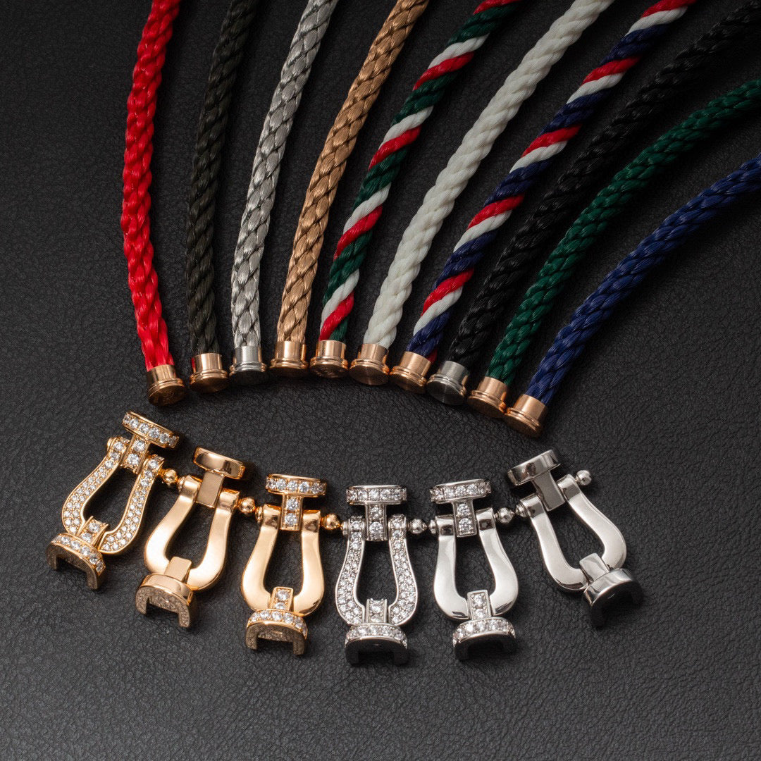 [Radiant Gem]¯FORCE LARGE HORSESHOE NO DIAMOND BRACELET GOLD