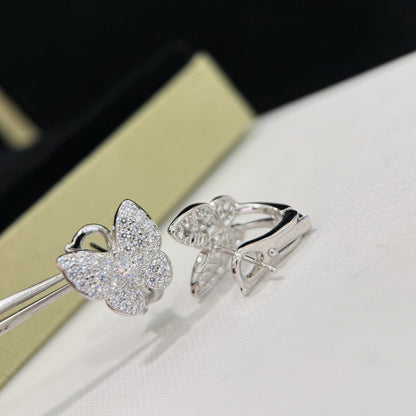 [Radiant Gem]¯BUTTERFLY ALL DIAMOND EARRINGS