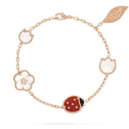 [Radiant Gem]¯LUCKY SPRING 5 MOTIF BRACELET