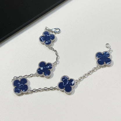 [Radiant Gem]New CLOVER 5 MOTIF PIETERSITE BRACELET COLLECTION
