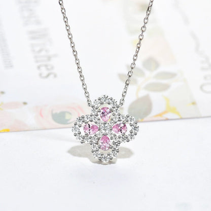 [Radiant Gem]¯LOOP NECKLACE FULL MOTIF DIAMOND 16MM MULTIPLE COLORS