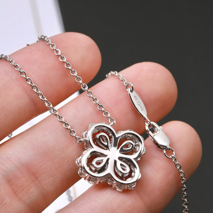 [Radiant Gem]¯LOOP NECKLACE FULL MOTIF DIAMOND 16MM MULTIPLE COLORS