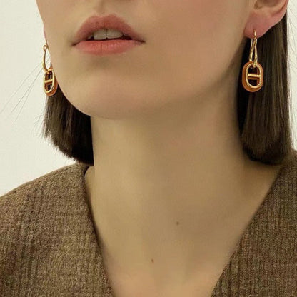 [Radiant Gem]¯HM O'MAILLON GOLD EARRINGS