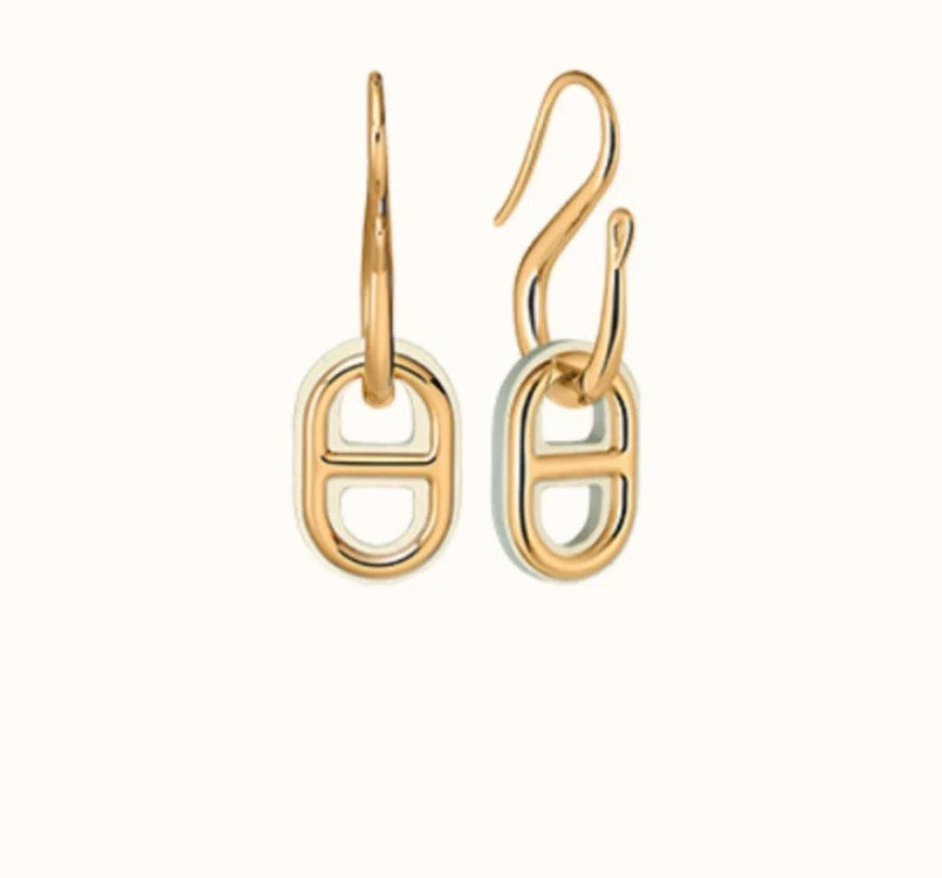 [Radiant Gem]¯HM O'MAILLON GOLD EARRINGS