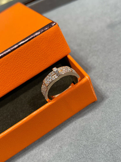 [Radiant Gem]¯KELLY PINK GOLD DIAMOND RING