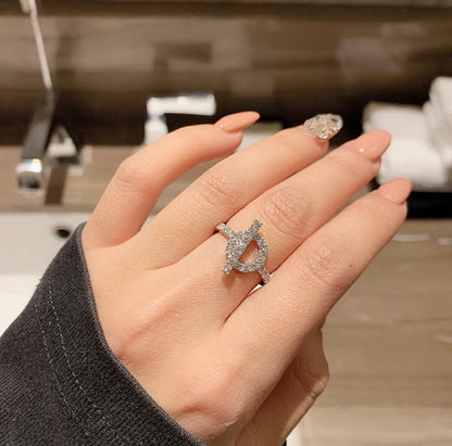 [Radiant Gem]¯ECHAPPEE RING SILVER DIAMOND