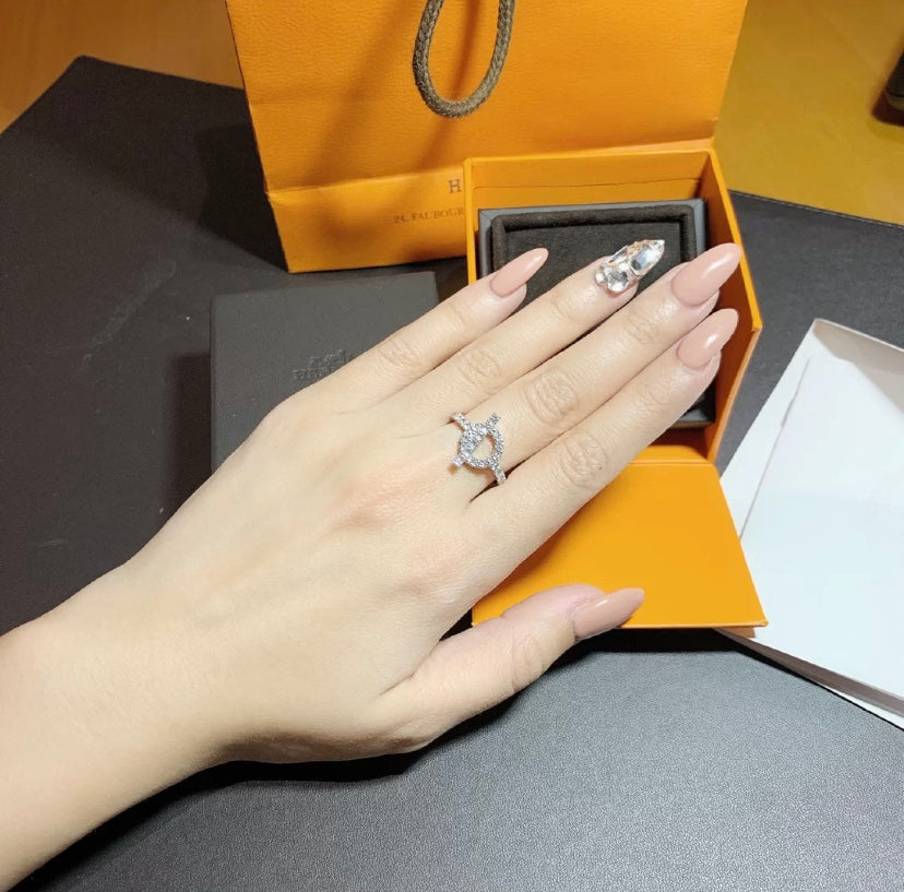 [Radiant Gem]¯ECHAPPEE RING SILVER DIAMOND