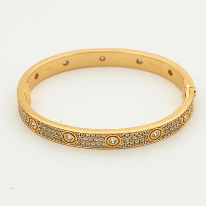 [Radiant Gem]¯LOVE BRACELET 6.1MM DIAMOND-PAVED 10 BIG DIAMONDS