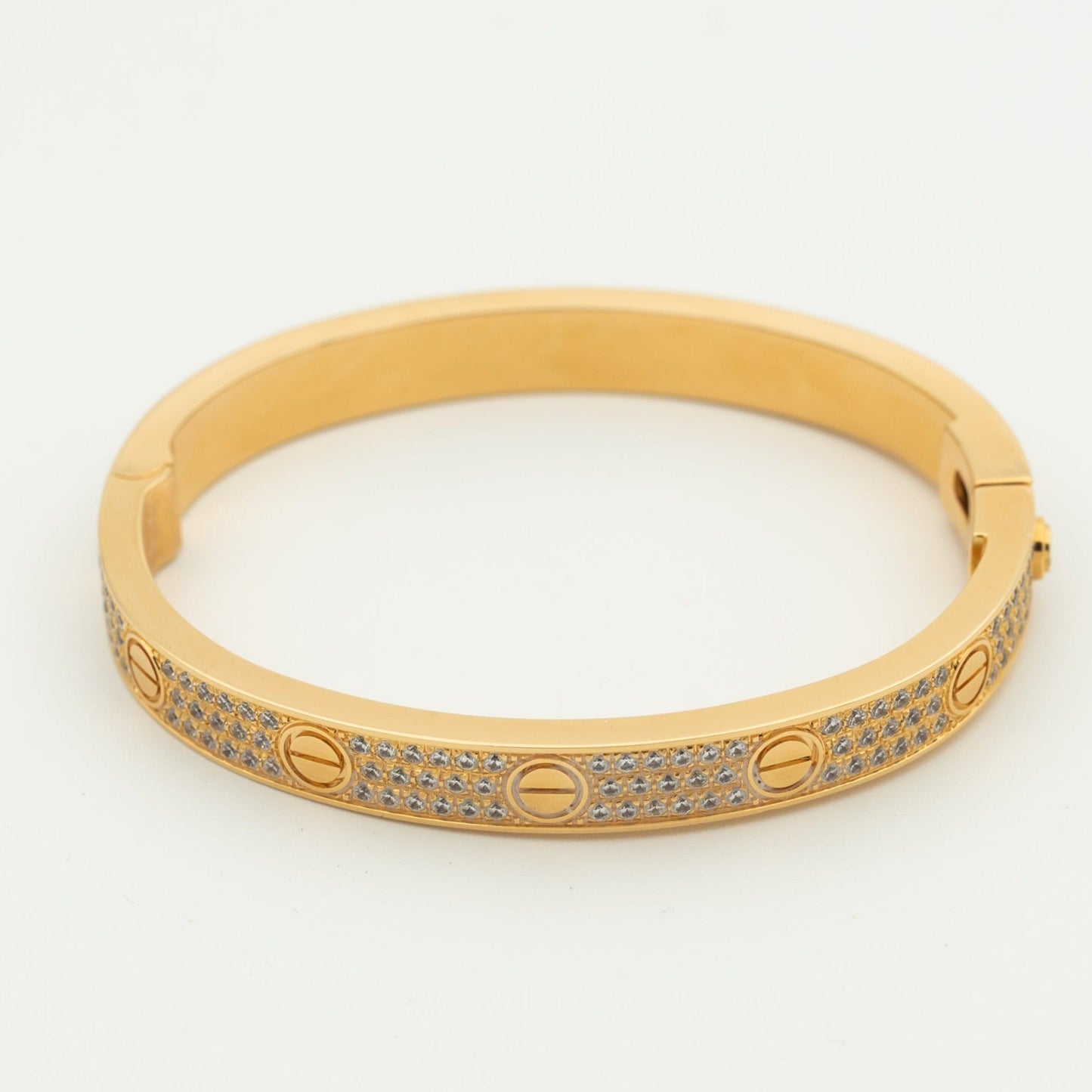 [Radiant Gem]¯LOVE BRACELET 6.1MM DIAMOND-PAVED