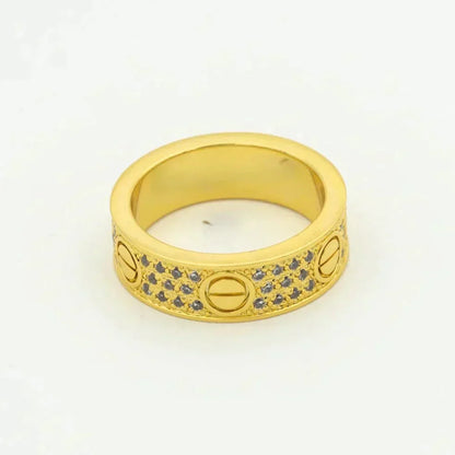 [Radiant Gem]¯LOVE RING 5.5MM DIAMONDS PAVED