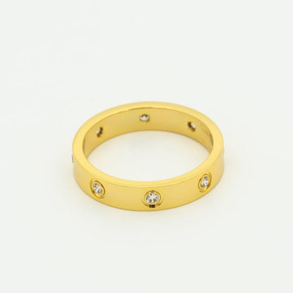 [Radiant Gem]¯LOVE RING 3.6MM 8 DIAMONDS