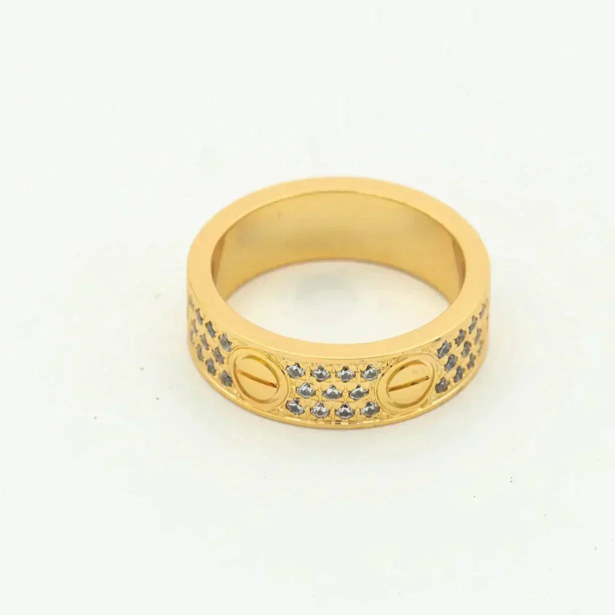 [Radiant Gem]¯LOVE RING 5.5MM DIAMONDS PAVED
